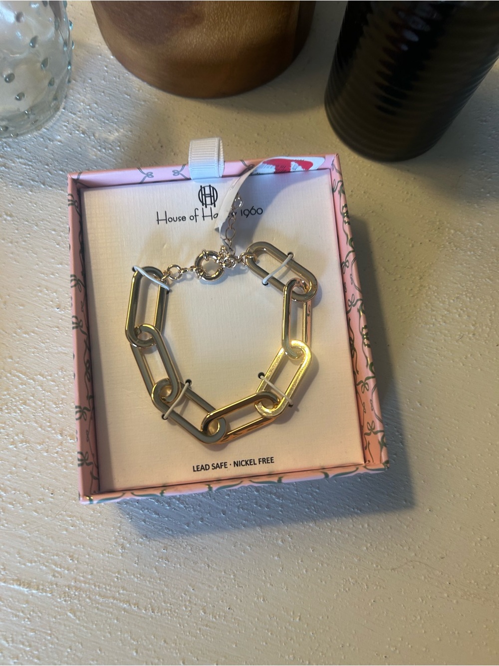House of Harlow 1960 Gold-Tone Link Bracelet